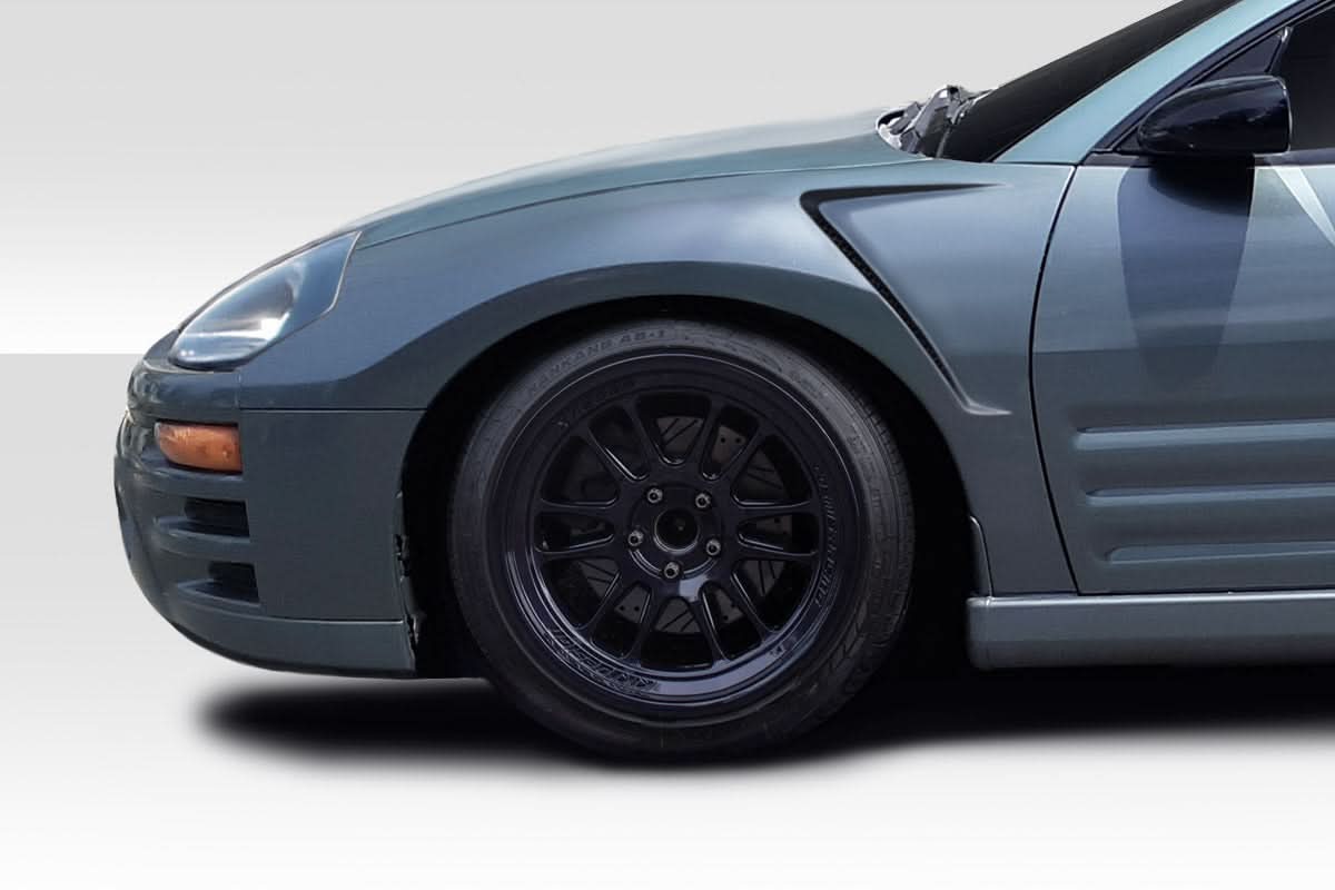 2000-2005 Mitsubishi Eclipse F-1 Style Fenders - 2 Piece - FRP