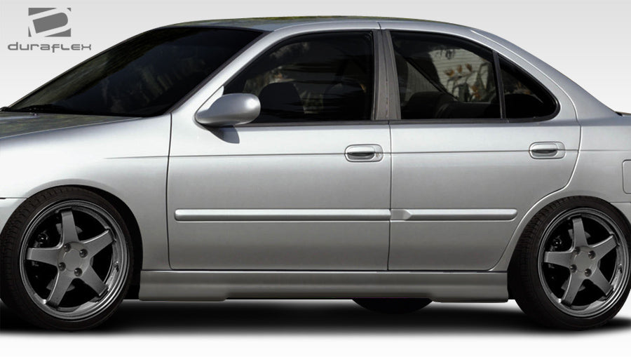 2000-2006 Nissan Sentra Duraflex Evo 5 Side Skirts Rocker Panels - 2 Piece