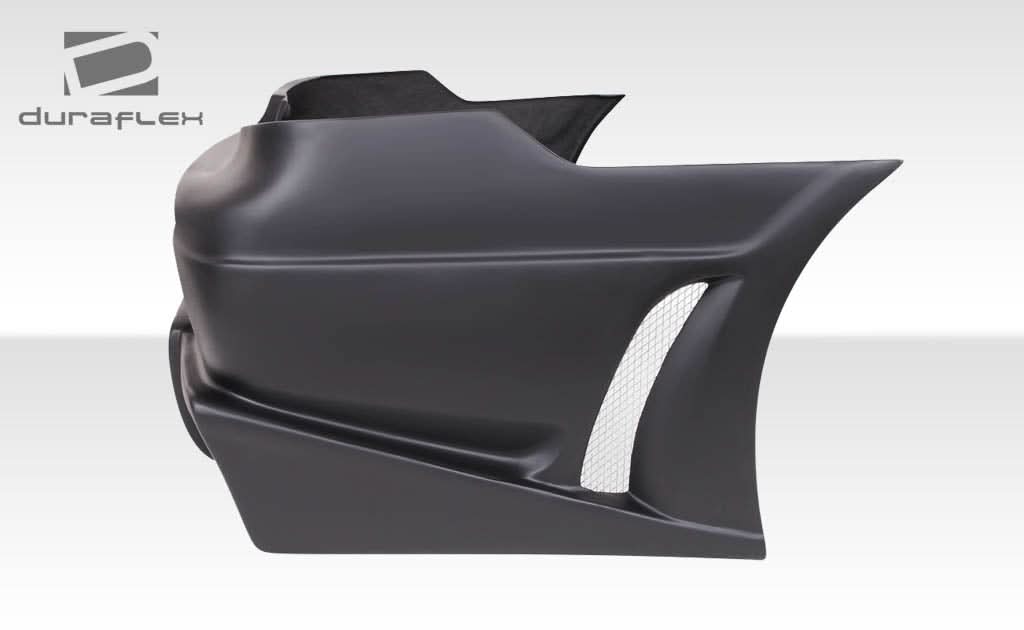2001-2005 Honda Civic 2DR Bomber Style Rear Bumper Cover - FRP