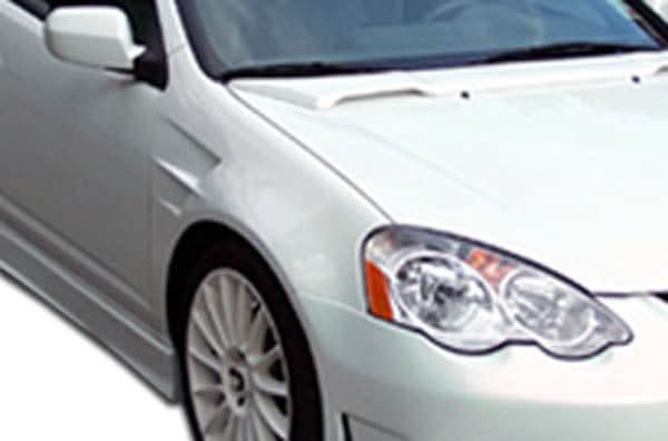 2002-2006 Acura RSX X-2 Style Fenders - 2 Piece - FRP