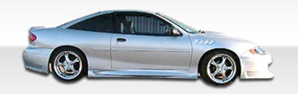 1995-2005 Chevrolet Cavalier Racer Style Side Skirts - 2 Piece - FRP