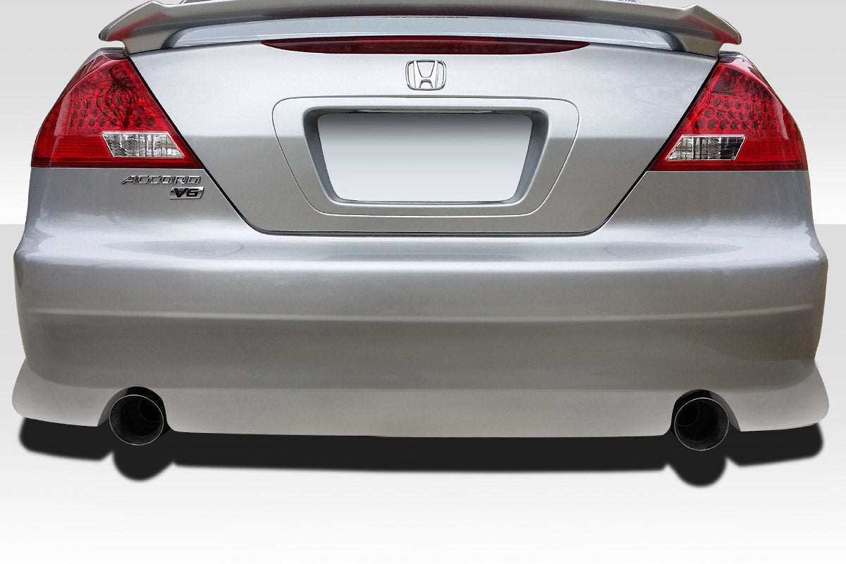 2003-2007 Honda Accord V-Speed Style Rear Bumper Cover - FRP