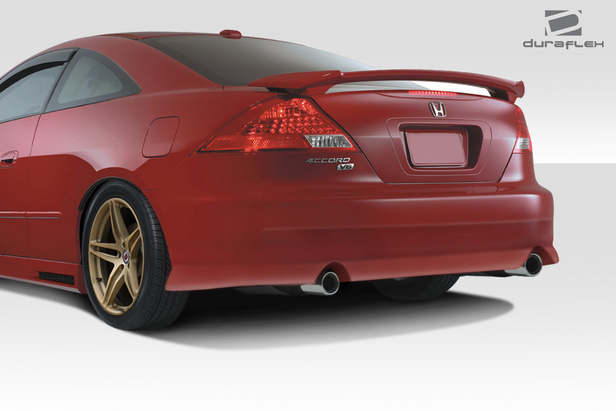 2003-2007 Honda Accord V-Speed Style Rear Bumper Cover - FRP