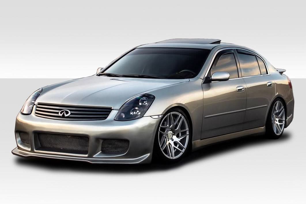 2003-2004 Infiniti G35 GT Competition Style Front Bumper - 1 Piece