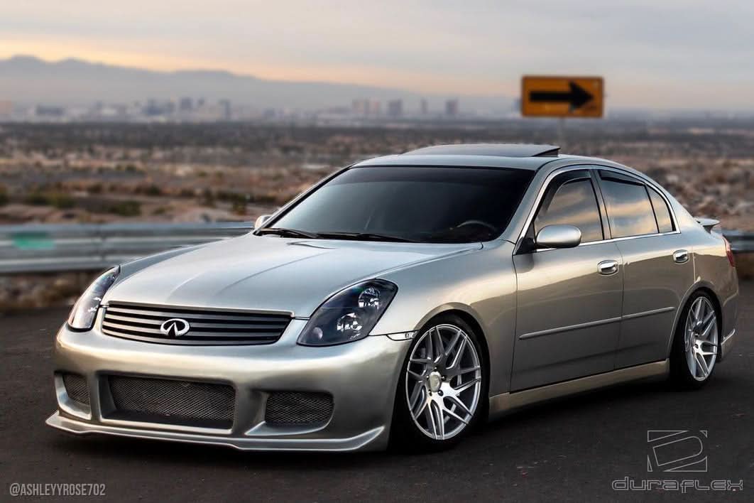 2003-2004 Infiniti G35 GT Competition Style Front Bumper - 1 Piece
