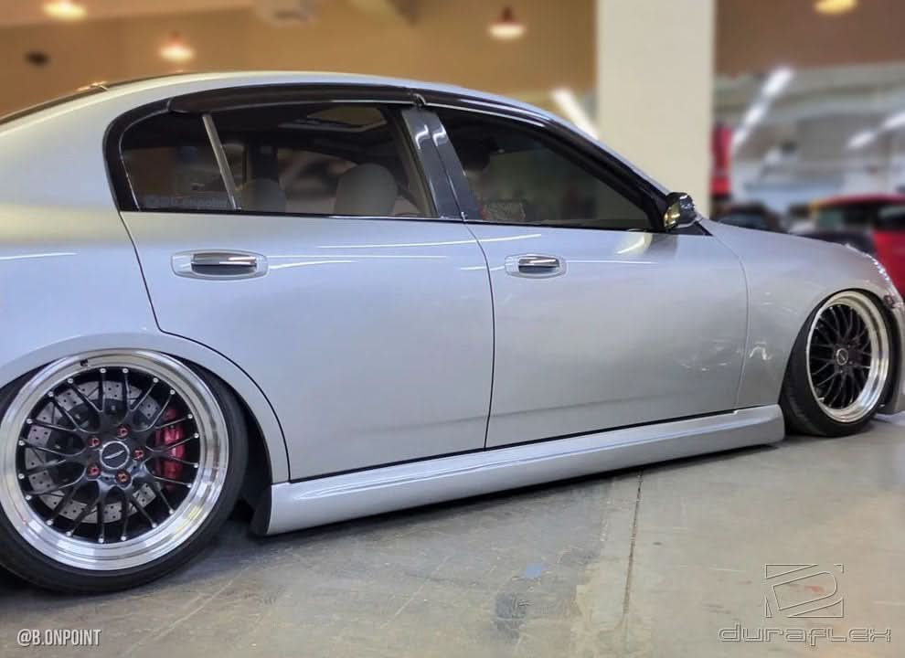 2003-2004 Infiniti G35 GT Competition Style Side Skirts - 2 Piece - FRP