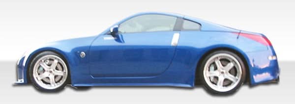 2003-2008 Nissan 350Z Drifter 2 Style Side Skirts - 2 Piece - FRP