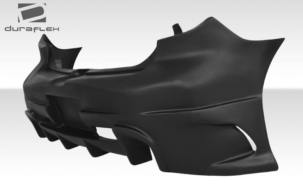 2004-2009 Mazda 3 HB Raven Style Rear Bumper Cover - FRP