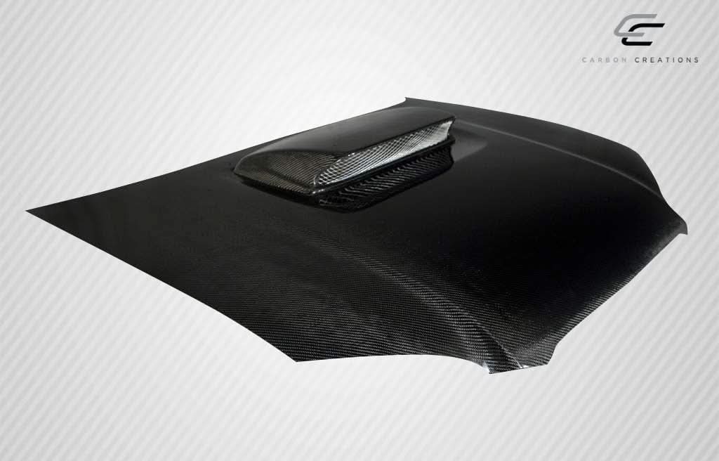 2004-2005 Subaru Impreza WRX STI Look Hood - Carbon Fiber