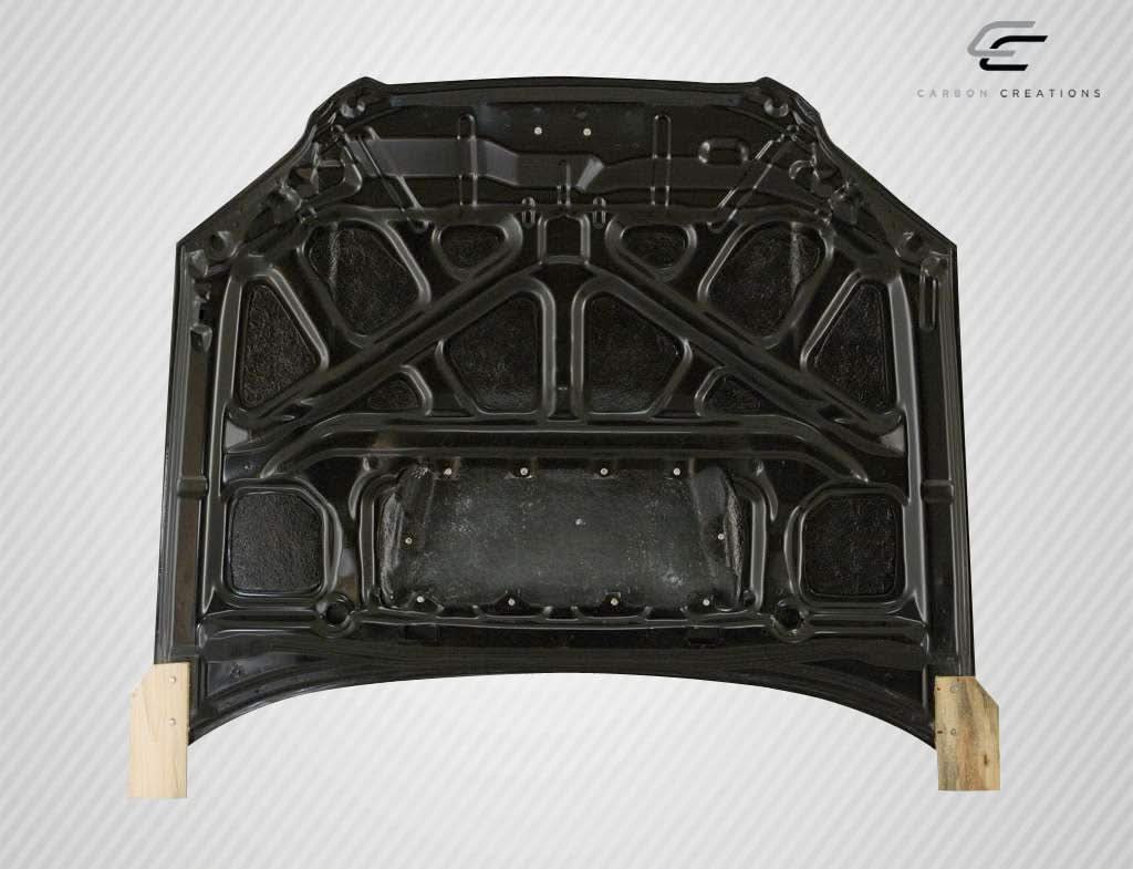 2004-2005 Subaru Impreza WRX STI Look Hood - Carbon Fiber