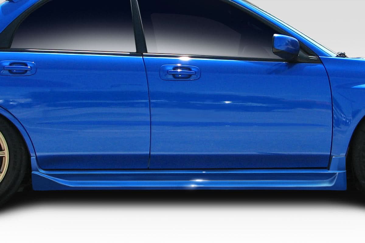 2002-2007 Subaru Impreza WRX STI GT Competition Style Side Skirts - FRP