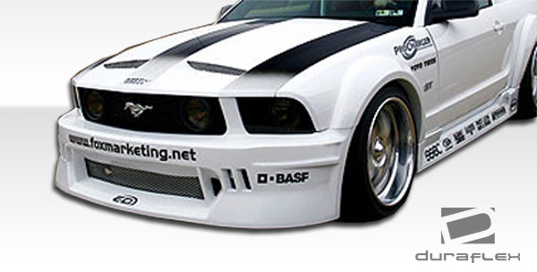 2005-2009 Ford Mustang Circuit Style Wide Body Front Bumper - FRP