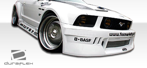 2005-2009 Ford Mustang Circuit Style Wide Body Front Bumper - FRP