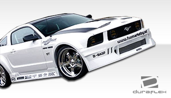 2005-2009 Ford Mustang Circuit Style Wide Body Front Bumper - FRP