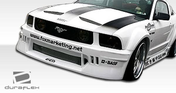2005-2009 Ford Mustang Circuit Style Wide Body Front Fenders - FRP