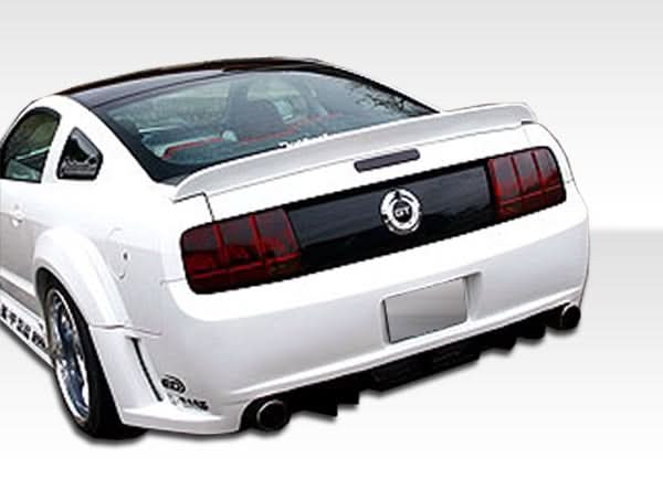 2005-2009 Ford Mustang Circuit Style Wide Body Rear Fender Flares - FRP