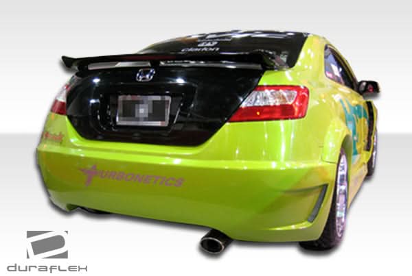 2006-2011 Honda Civic 2DR Circuit Style Wide Body Rear Fender Flares - FRP