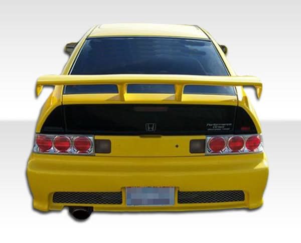 1988-1991 Honda CR-X Type M Style Rear Bumper Cover - FRP