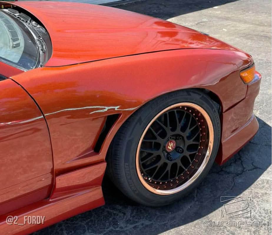 1989-1994 Nissan Silvia S13 M-1 Style Sport Fenders (+30mm) - FRP