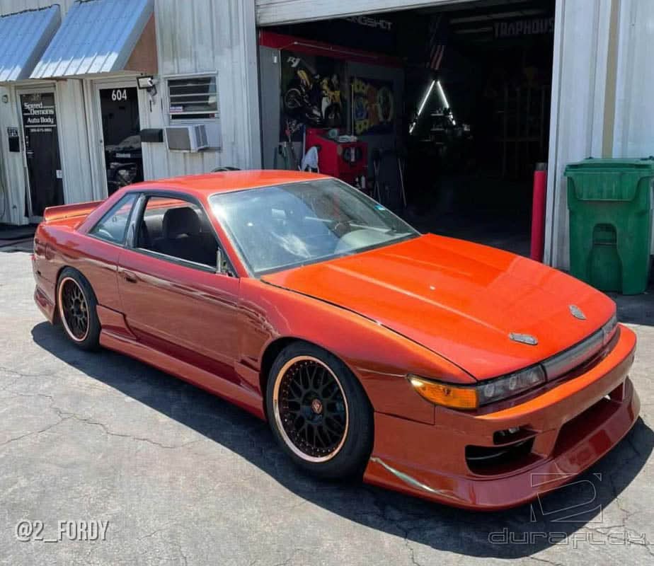 1989-1994 Nissan Silvia S13 M-1 Style Sport Fenders (+30mm) - FRP
