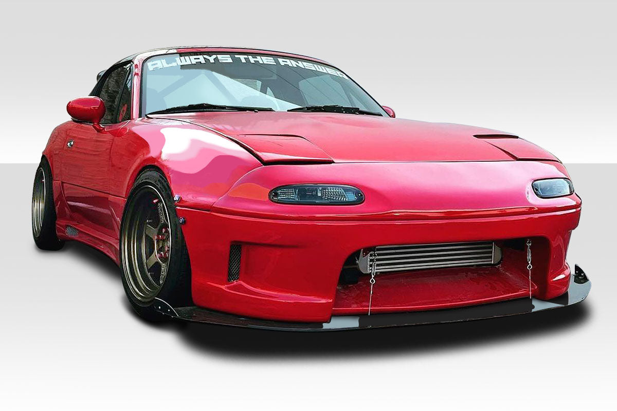 1990-1997 Mazda Miata Wizdom Style Front Bumper Cover - FRP
