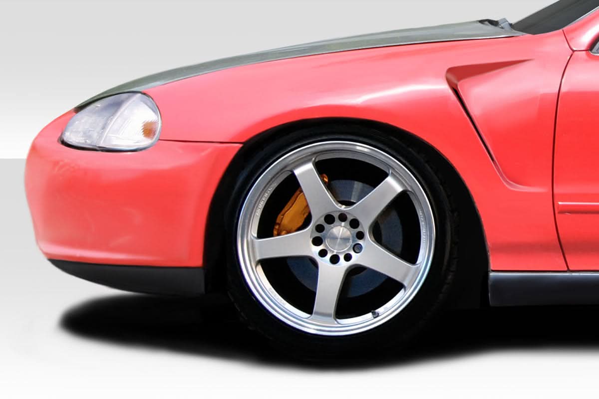 1993-1997 Honda Del Sol F-1 Style Fenders - 2 Piece - FRP
