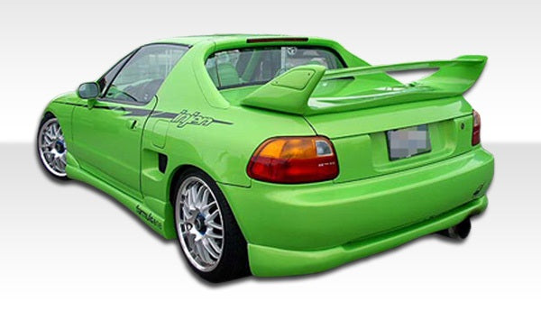 1993-1997 Honda Del Sol Type M Style Rear Lip Spoiler - FRP