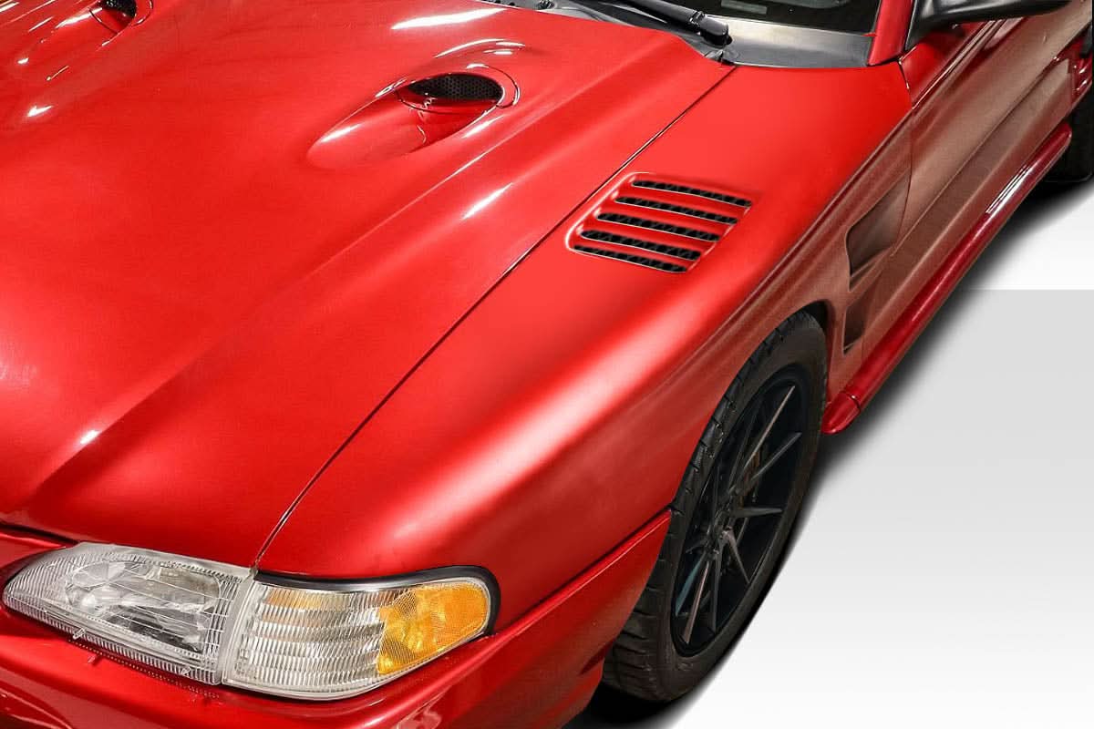 1994-1998 Ford Mustang Velocity Style Fenders - 2 Piece - FRP