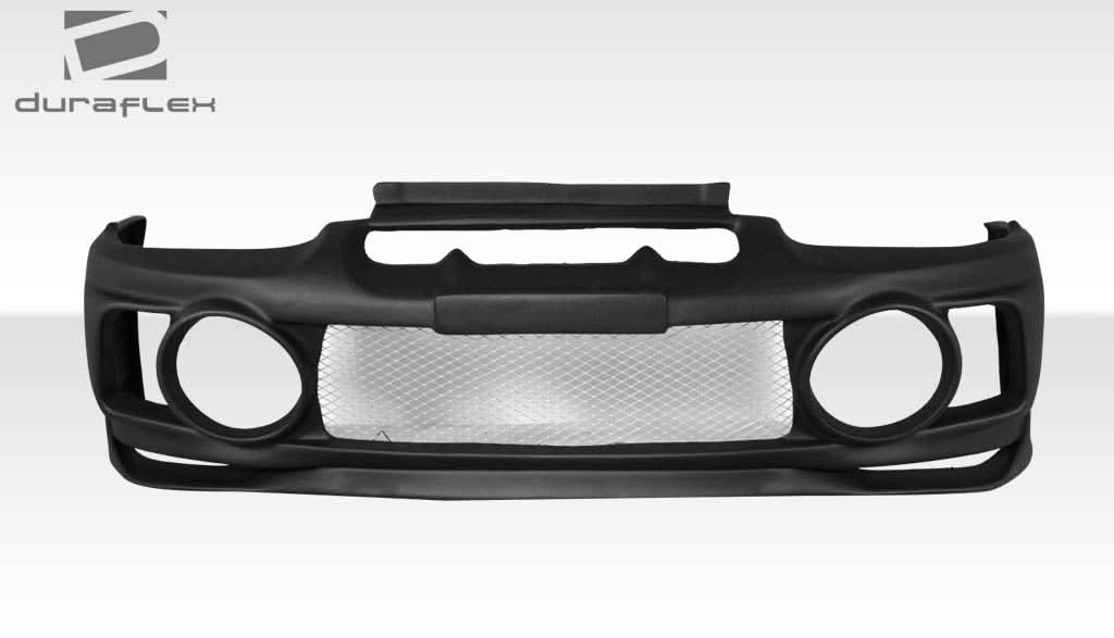 1995-1999 Hyundai Accent Evo Style Front Bumper Cover - 1 Piece - FRP
