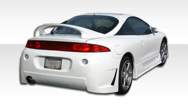 1995-1999 Mitsubishi Eclipse B-2 Style Rear Bumper Cover - FRP