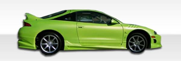 1995-1999 Mitsubishi Eclipse Bomber Style Side Skirts - 2 Piece - FRP