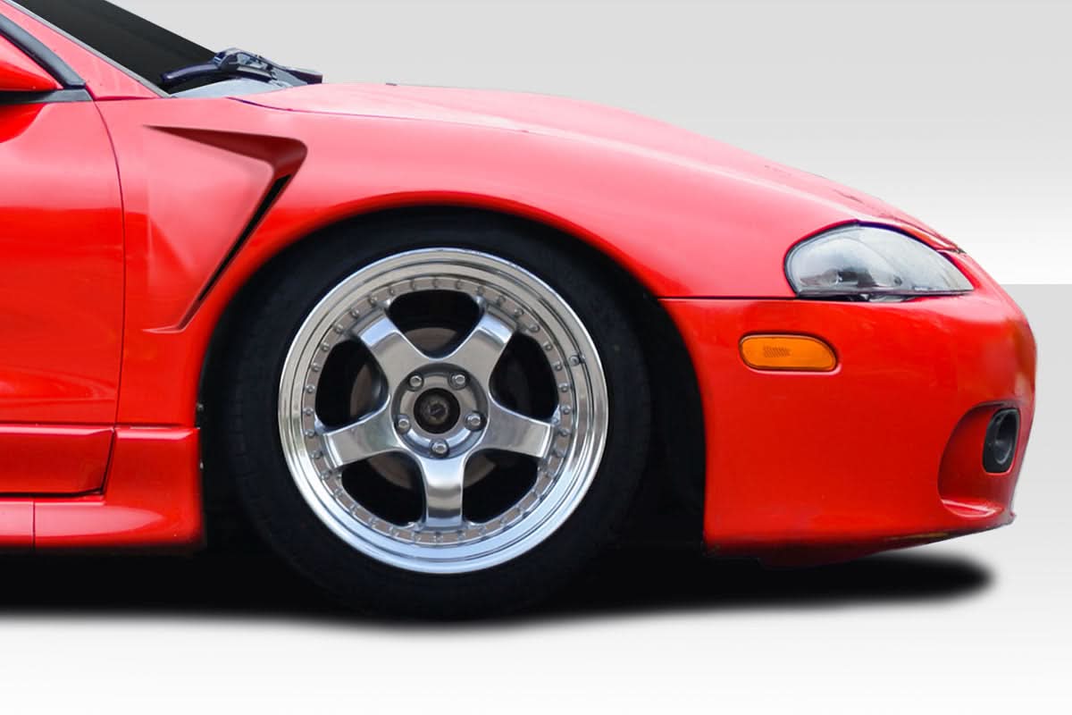 1995-1999 Mitsubishi Eclipse F-1 Style Fenders - 2 Piece - FRP