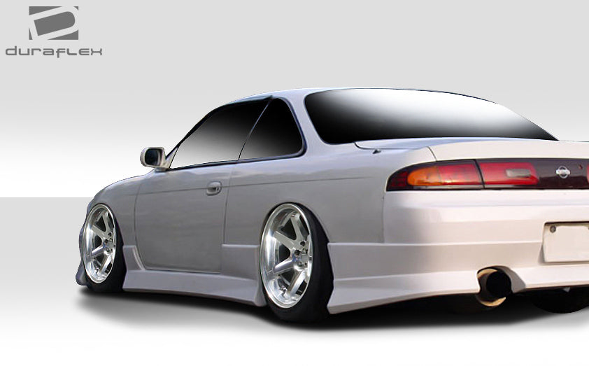 1995-1998 Nissan 240SX S14 Type U Style Side Skirts - 2 Piece FRP