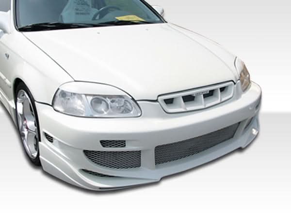 1996-1998 Honda Civic AVG Style Front Bumper Cover - FRP