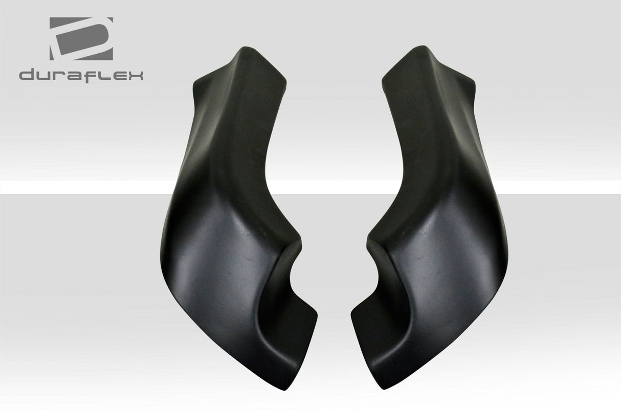 1997-2001 Honda Prelude Type M Style Rear Add Ons Spat Bumper Extensions - 2 Piece - FRP