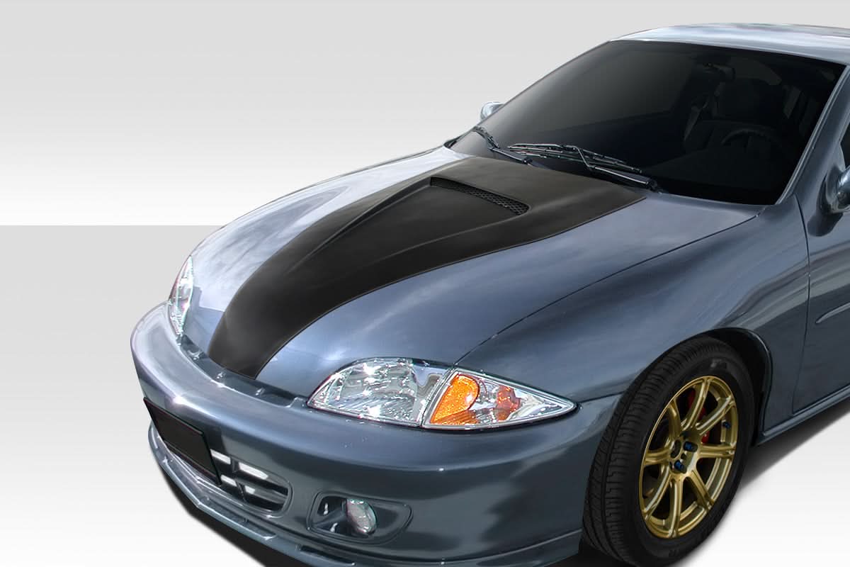 Universal Super Sport Style Hood Scoop - 1 Piece - FRP