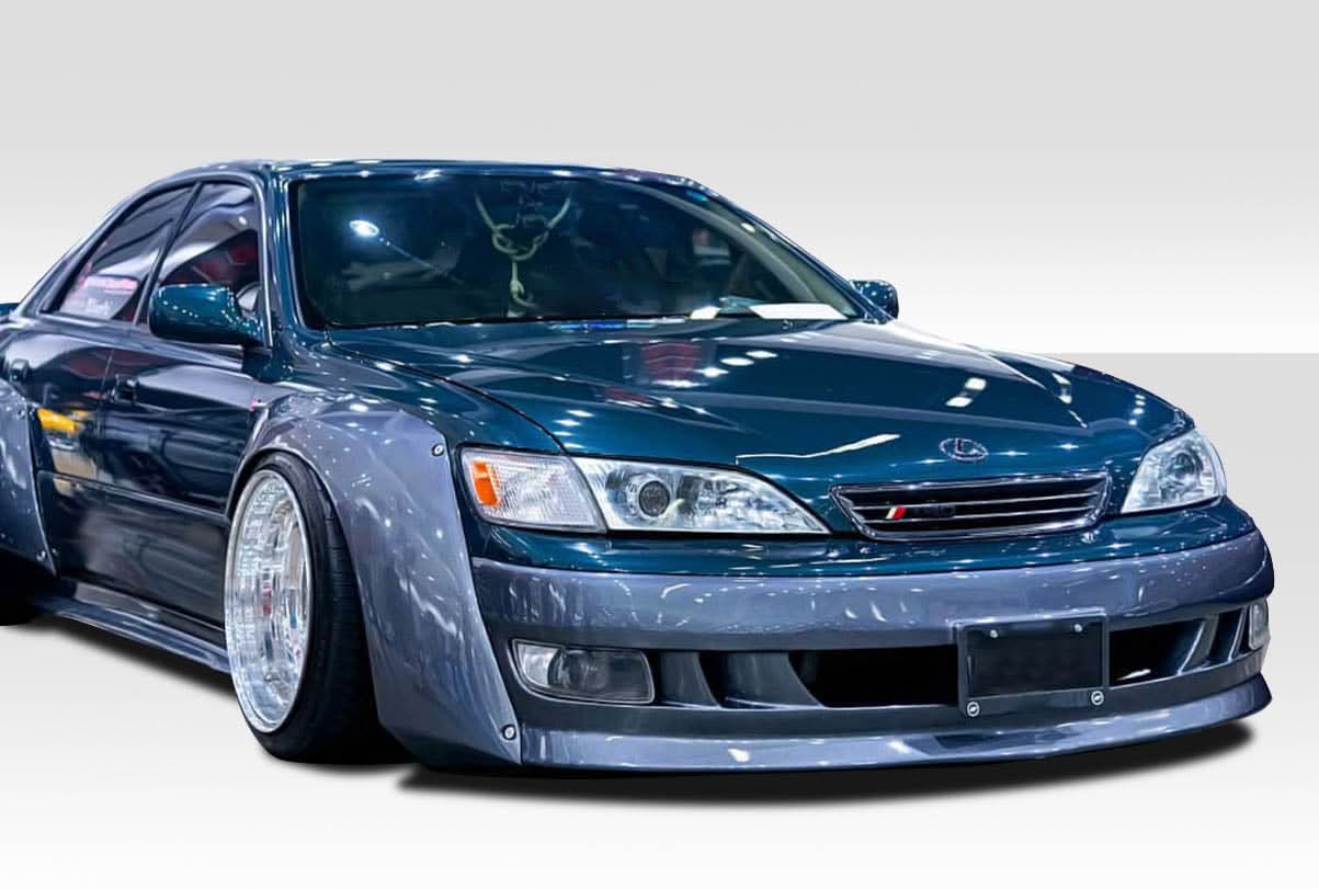 1997-2001 Lexus ES300 Evo Style Front Bumper Cover - FRP