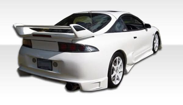 1995-1999 Mitsubishi Eclipse Blits Style Rear Bumper Cover - FRP