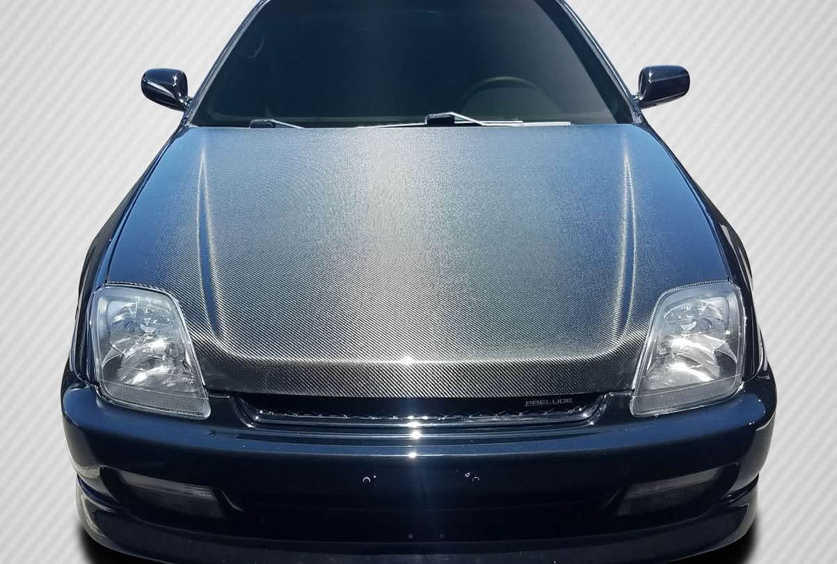 1997-2001 Honda Prelude OEM Look Hood - Carbon Fiber