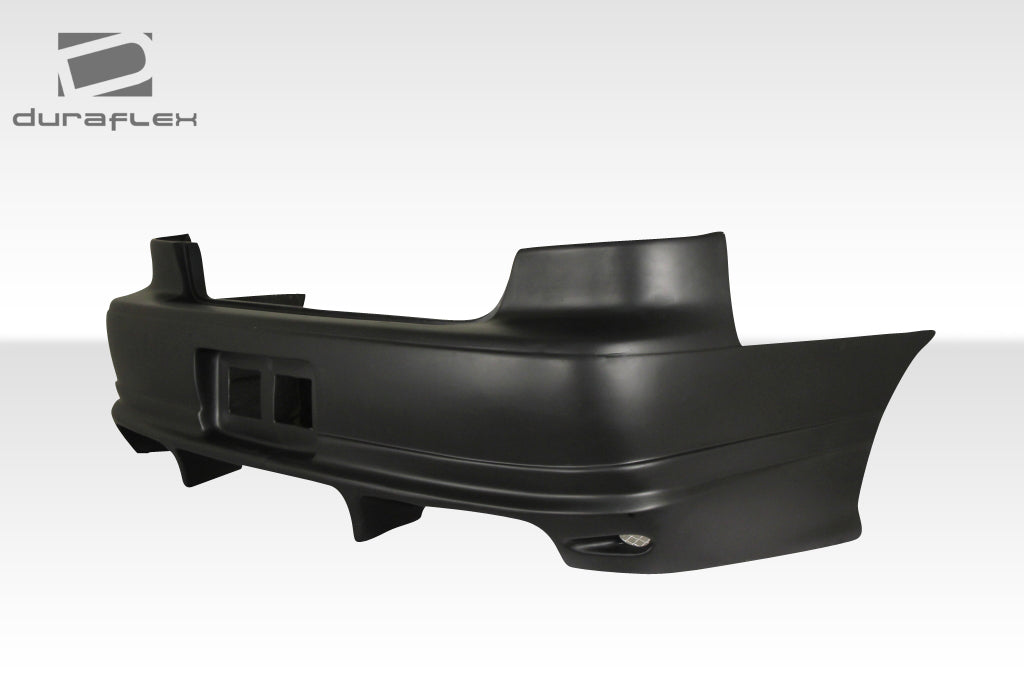 1998-2002 Toyota Corolla Bomber Style Rear Bumper Cover - FRP