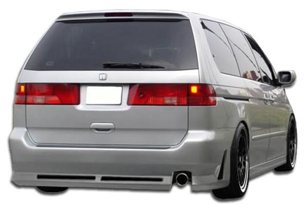 1999-2004 Honda Odyssey R34 Style Rear Bumper Cover - 1 Piece - FRP