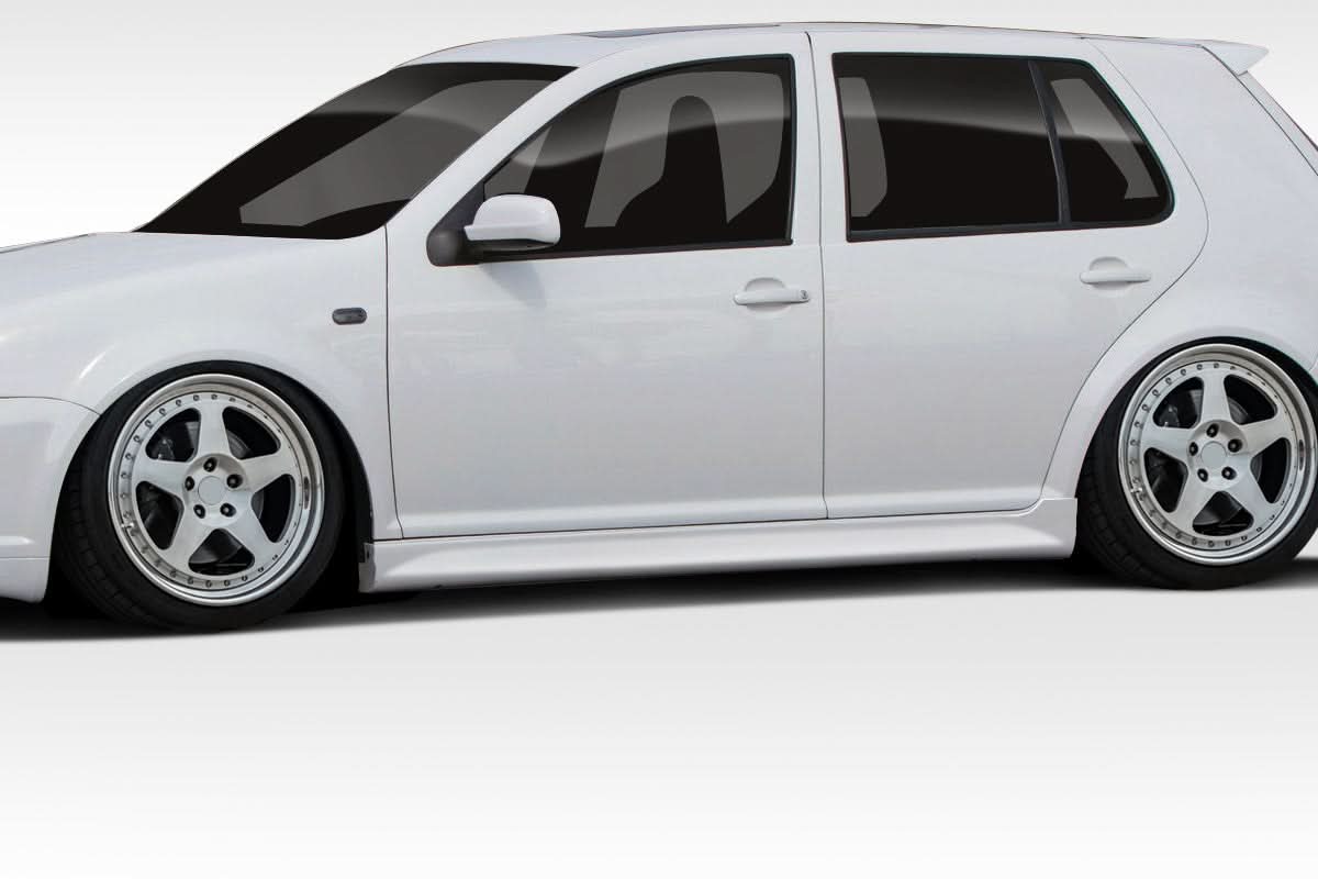 1999-2005 Volkswagen Golf R32 Style Side Skirts Rocker Panels - FRP