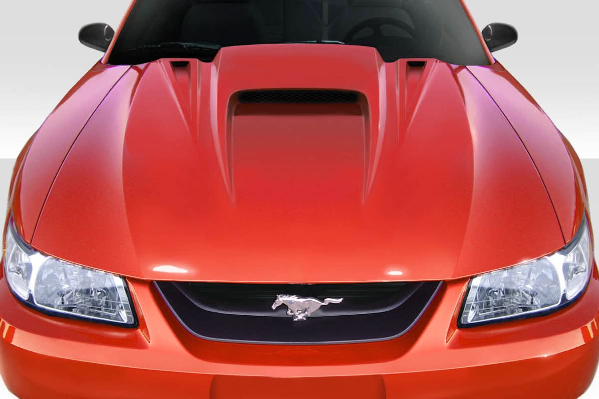 Universal Spyder 3 Style Hood Scoop - 1 Piece - FRP