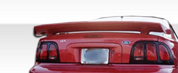 Universal Bomber Style Wing Trunk Lid Spoiler - 1 Piece - FRP