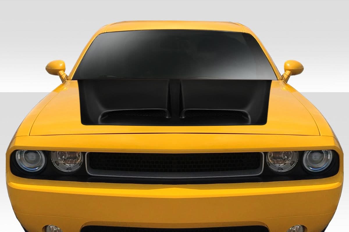 Universal Spyder Style Hood Scoop - 1 Piece - FRP
