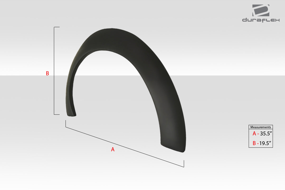 Universal Fender Flares - 2 Piece - FRP