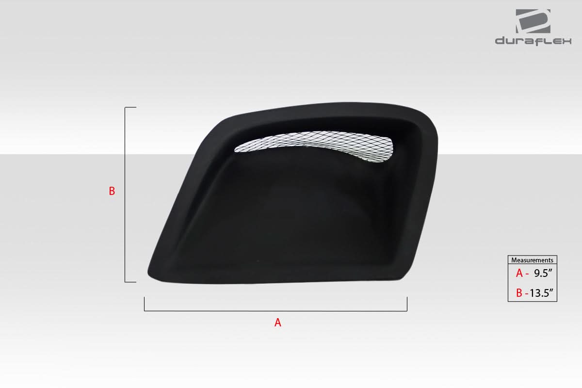 Universal NSX Style Air Ducts - 2 Piece - FRP