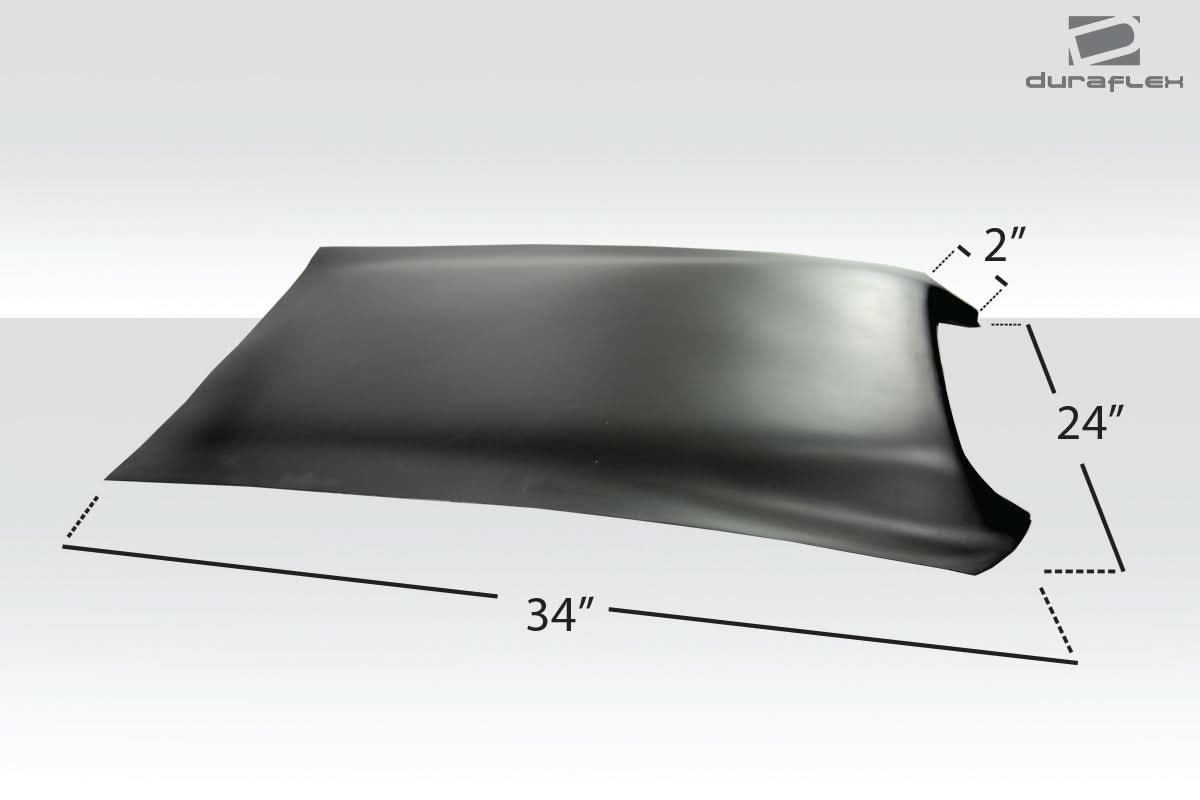 Universal Type 1 Style Hood / Roof Scoop - FRP