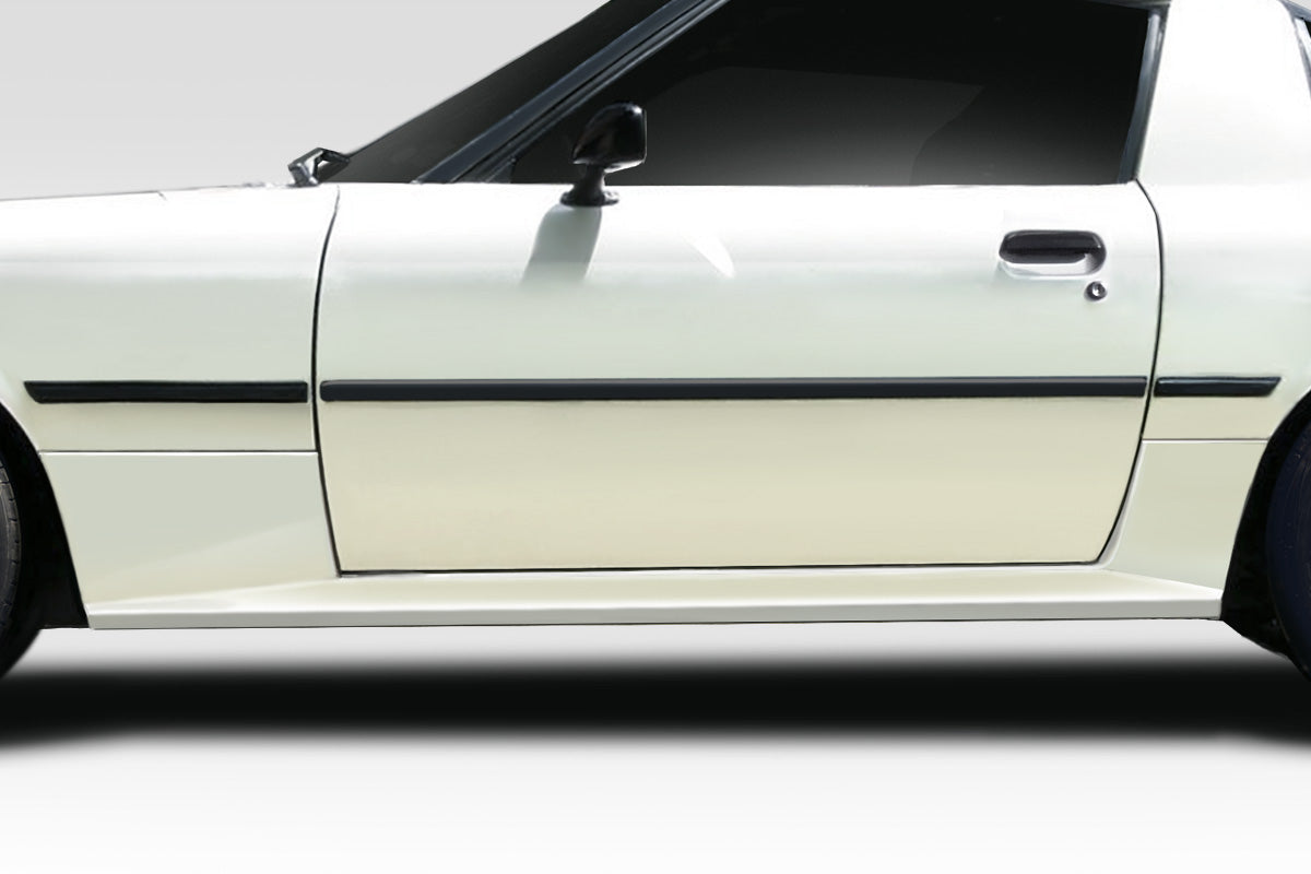 1979-1985 Mazda RX-7 M-1 Speed Style Side Skirts - 2 Piece - FRP