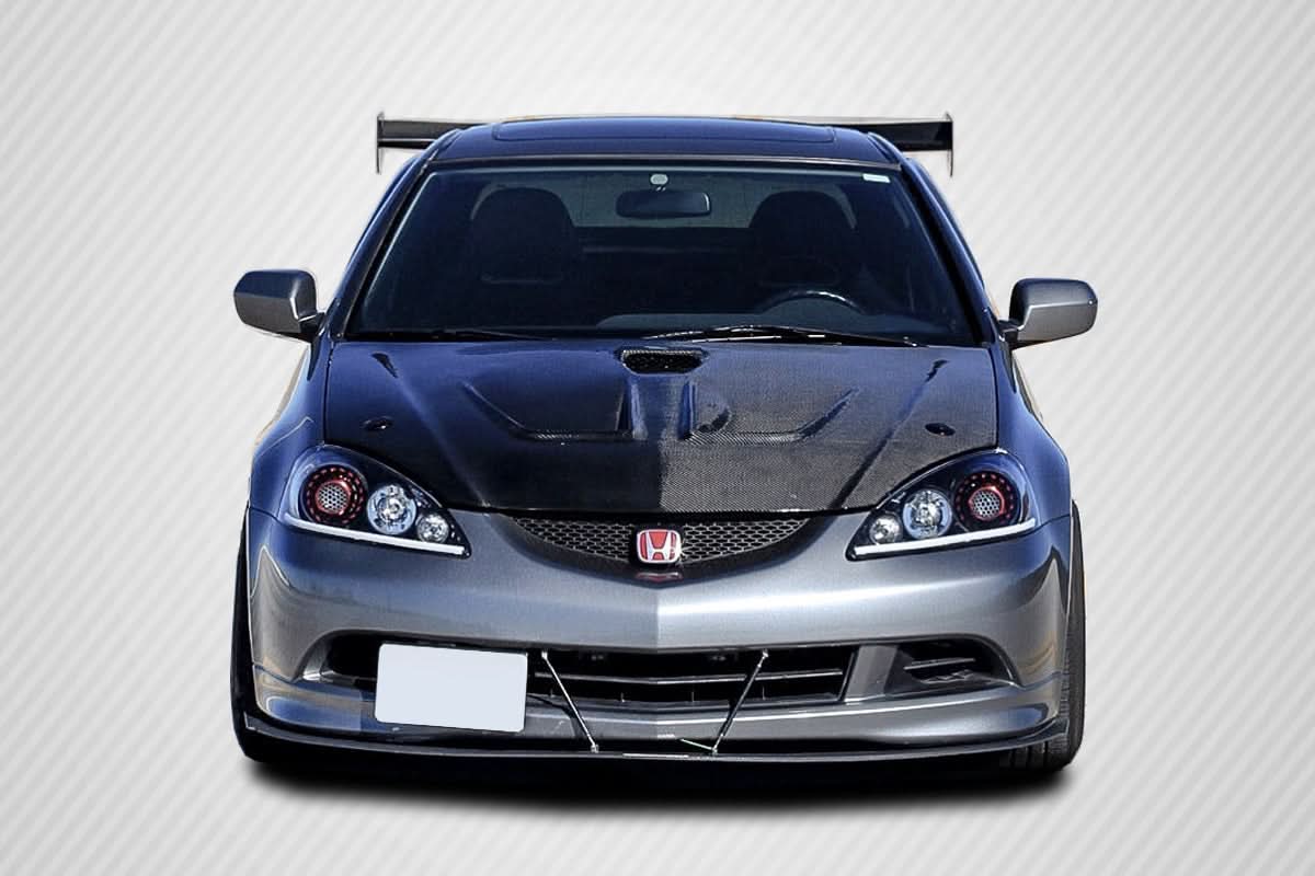 2002-2006 Acura RSX Dritech Type M Style Hood - Carbon Fiber
